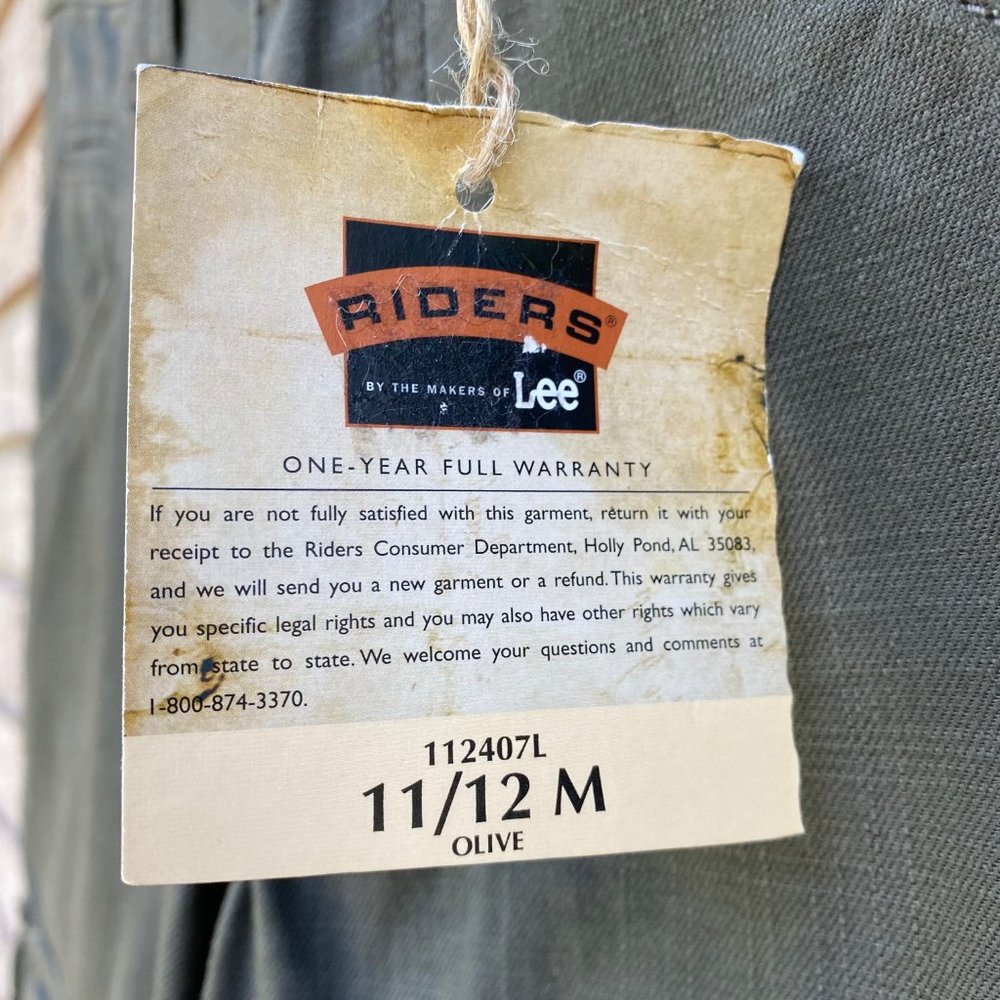 New RIDERS Copper Tie Leg Cotton Capri Pants - Picture 4 of 10